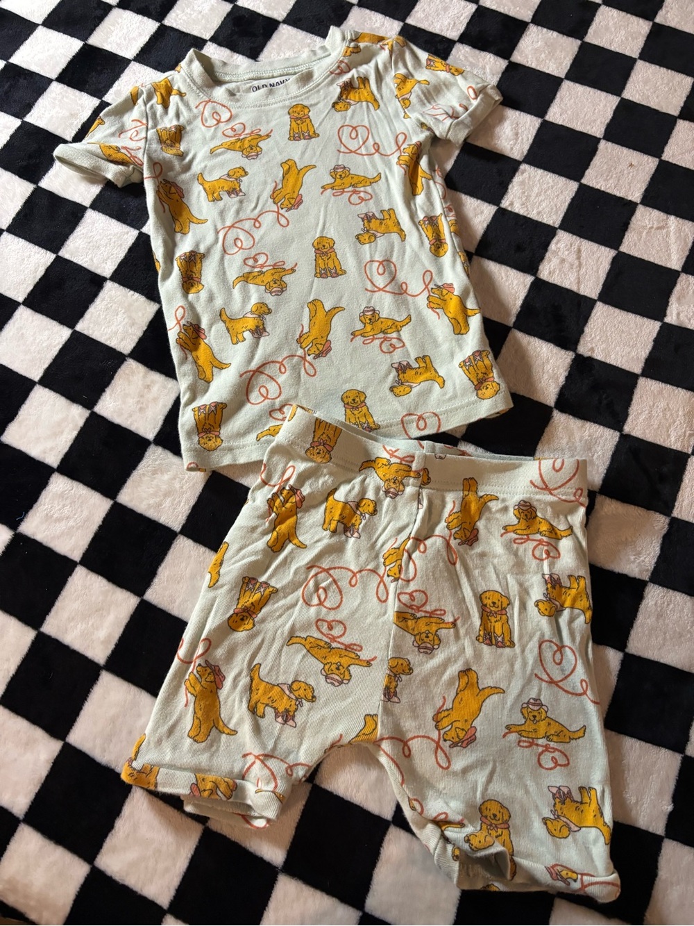 5T old navy short set pjs